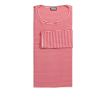Nørgaard Paa Strøget Tee l/s KIDS Fine Stripe Red/Ecru